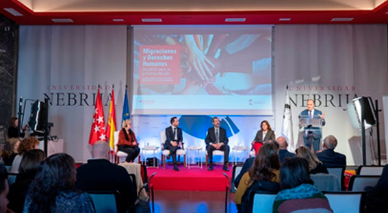 Lanzamiento de la Cátedra Global Nebrija en Migraciones y Derechos Humanos